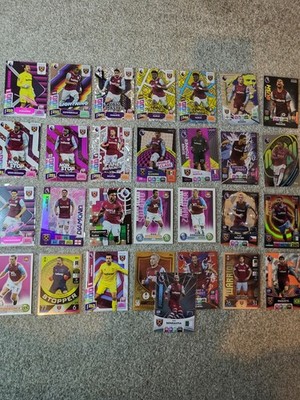 29 Karten Konvolut - West Ham - Panini + Topps - Inserts + Retro - Bulk Restposten