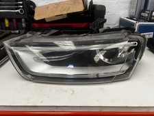 Audi Q3 2012-2015 Front Passenger Side Left Headlight Broken