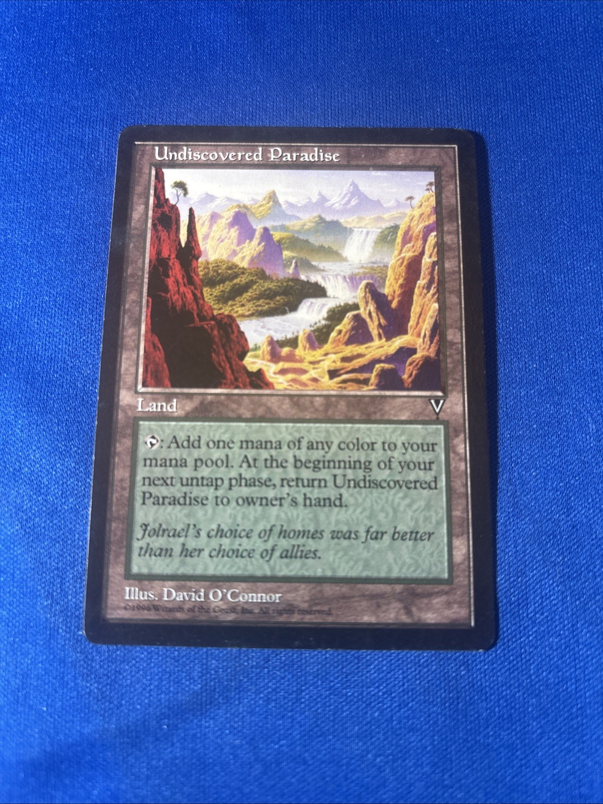 UNDISCOVERED PARADISE LP- Visions Reserved List mtg Magic fast shipping