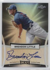 2017 Leaf Metal Draft Black 2/7 Brendon Little #BA-BL1 Auto 0c6