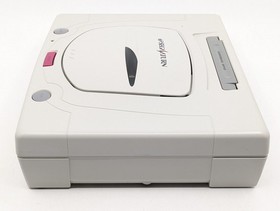 Sega Saturn White HST-3220 NTSC-J Japan Tested w/ Controller + SEGA RALLY
