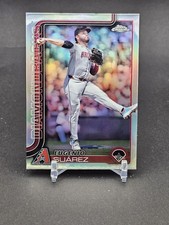 2025 Topps Chrome #48 Eugenio Suárez Refractors