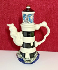 Cardew Design Vintage Black & White Lighthouse Novelty Teapot