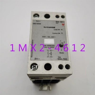 1pc used   CARLO RJ1P48V50E 50A #zb
