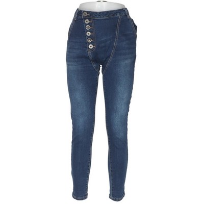 Denim, Jeans, Größe: M, Blau, Baumwolle/Elasthan/Polyester, Einfarbig #rrg