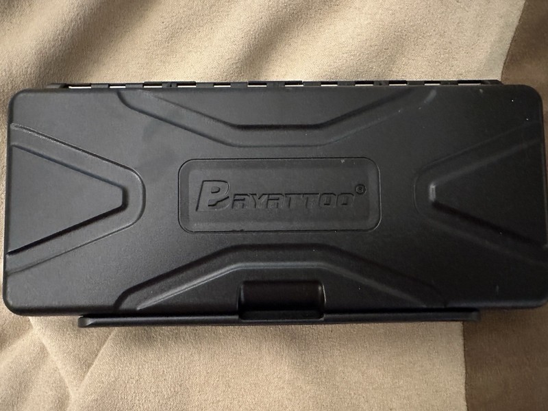 BAYATTOO Laser Bore Sight Kit Black w/ Case & CR2 Batteries