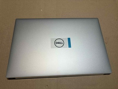OEM Dell XPS 15 9500 15.6'' LCD Back Cover Lid Top w/ Hinges Gray AM37F000103