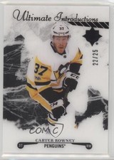 2017 Ultimate Collection Introductions Onyx Black 22/25 Carter Rowney #UI-5 b0v
