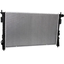 Aluminum Radiator For 2013-2019 Ford Taurus 2013-2016 MKS 3.5L 3.7L AWD 1-Row