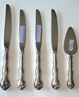 1951 GORHAM STERLING SILVER RONDO FLATWARE LOT 5PCS NO MONOGRAM