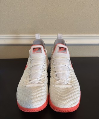 Nike LeBron 16 White Hot Lava Tech Challenge Mens size 10.5 White CI1521-100 