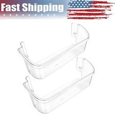 2 PACK 242126602 Refrigerator Door Bin Shelf ...