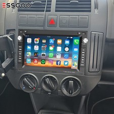 For VW Polo Golf MK4 64GB Android 14 Car Stereo Radio Apple Carplay GPS Navi BT
