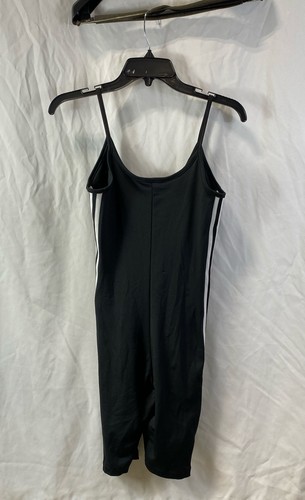NWT Adidas Womens Black Logo Sleeveless One-Piece Cycling Suit Size Small