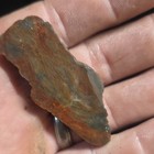 Chalcedony Slabs, Moss, Lot of 5, Red-Brown & Gray, 88g, Lapidary Cabbing — photo 5
