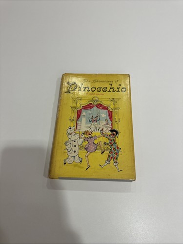 The Adventures of Pinocchio Carlo Collodi JR Deluxe Editions 1955 illustrated