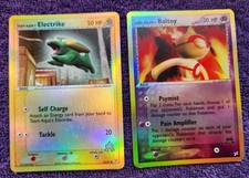 Team Aqua's Electrike 53/95 Team Magma's Baltoy 32/95 Magma vs Aqua Reverse NICE on eBay