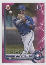 2022 Bowman Prospects Fuchsia Border 24/299 Estiven Machado #BP-12 0c6