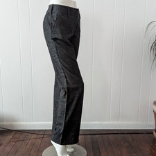 Vintage Y2K Gray Wide Leg Mid Rise Trousers Size 9