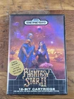 Phantasy Star II Sega Genesis CIB Tested W/ Poster