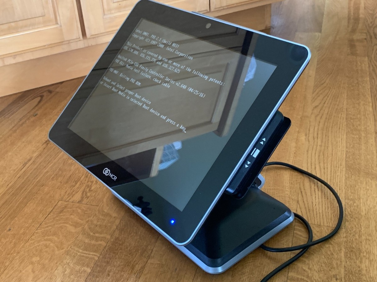 NCR XR5 POS Terminal 7701 Dual Screen Touch w/ MSR Card Reader No