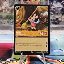 Piglet Very Small Animal 18/204 Disney Lorcana: Rise of The Floodborn NM/M