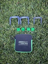 PuttOUT Golf Pro Putting Gates Black/Green Putting Aids