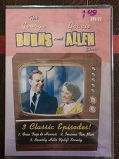 The George Burns and Gracie Allen Show DVD Classic Episodes TV Comedy
