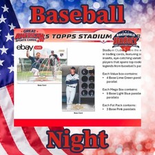 Miami Marlins - 2025 Stadium Club Baseball -10 Blaster Box Break #756🔥⚾