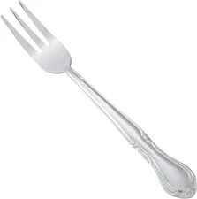 Winco 12-Piece Elegance Oyster Fork Set, 18-0 Stainless Steel, Silver