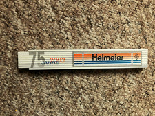 Zollstock 2 m mit Werbung Massstab Heimeier