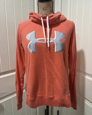 Under Armour Women's Coral Fleece Pullover Hoodie Loose Fit Size M
