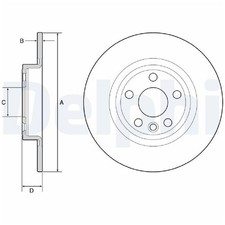 2x Bremsscheibe hinten für Land Rover Discovery L550 | 26227032