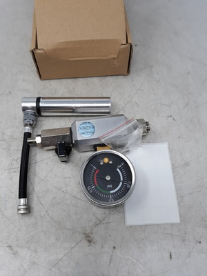 #ad Tire Inflator Gauge Bar Pressure Meter Hose Valve Connector Tool $24.99