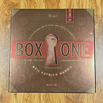 Box One Presented By Neil Patrick Harris Game Theory 11 BRAND NEW SEALED