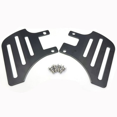 RYR Gloss Black Protective Brackets For Harley 09-24 Street Road Ultra Glide