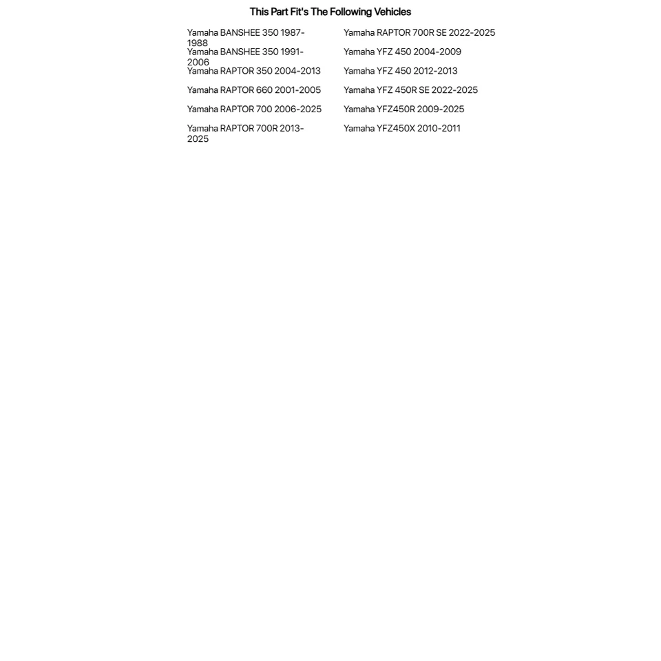 Удлиненные ступицы задних колес Tusk для YAMAHA YFZ 450 2004-2009, 2012-2013 - Изображение 3 из 3