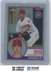 2018 Topps Chrome Series 1983 Refractor Rookie Shohei Ohtani #83T-6 Los Angeles