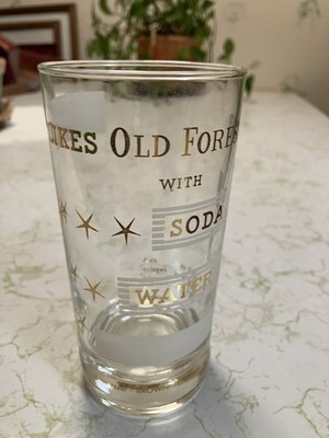 Set Of Ten(10) Vintage ''Likes Old Forester with Soda Water'' KY. Bourbon Barware