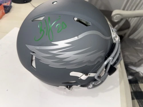 Philadelphia Eagles Autographed Helmet Fanatics Authenticated Brian Dawkins