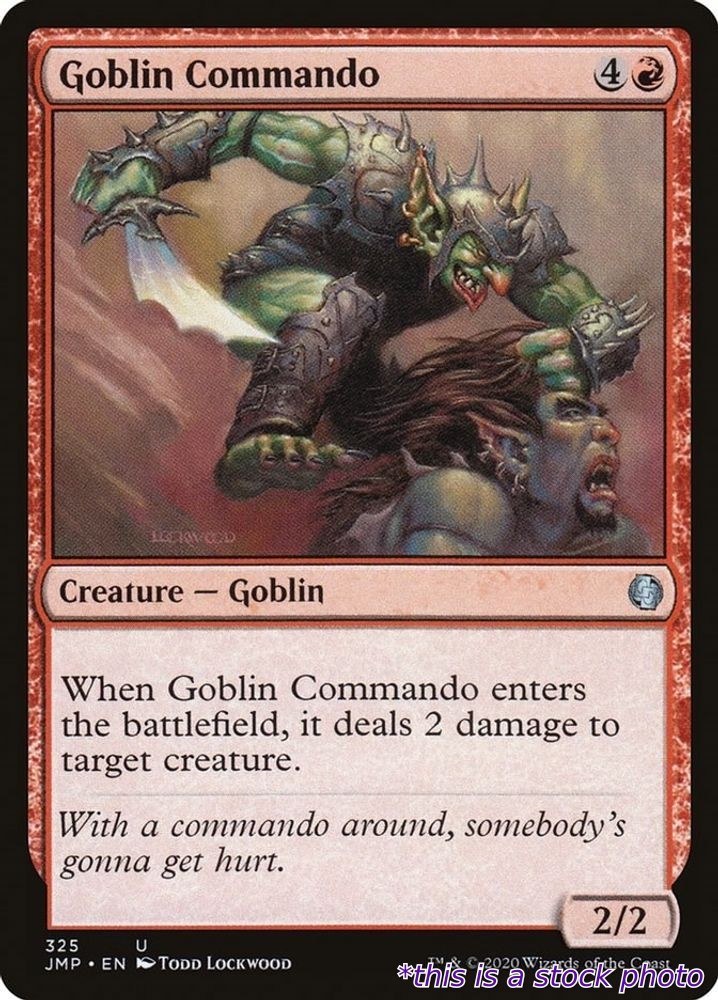 Goblin Commando #325 JMP NM Magic
