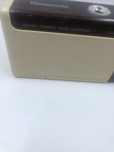 Vintage Panasonic KP-2A BatteryOperated Pencil Sharpener Portable Tested/Works - Picture 5 of 19