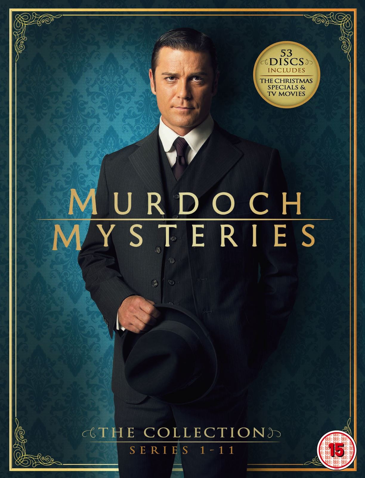 Murdoch Mysteries: Complete Series 1-11 [15] DVD Box Set