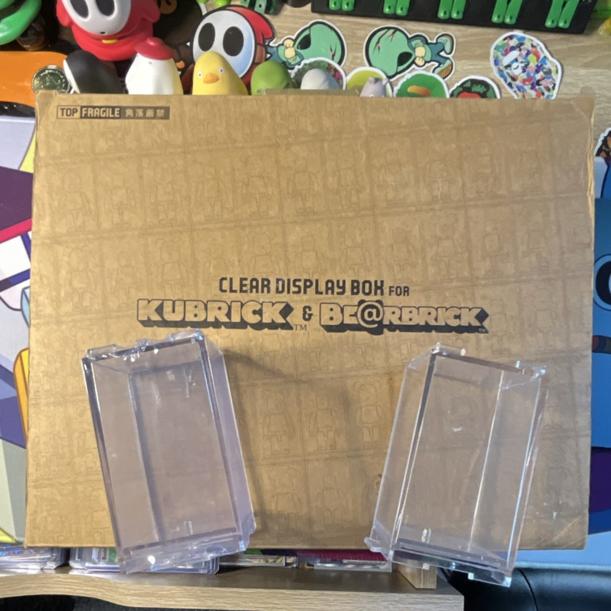 Clear Acrylic Display Box for Kubrick & Be@rbrick Figures (19