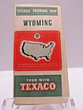 Vintage Texaco Road Map - Texas