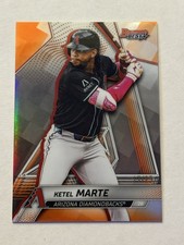 2025 Bowman's Best - Ketel Marte #62 Orange Refractor /25