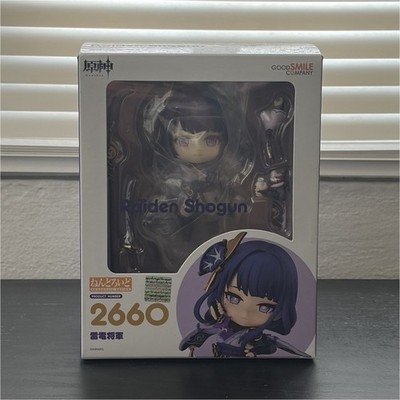 Good Smile Company Nendoroid Raiden Shogun Genshin Impact Figurine 2660 Boxed