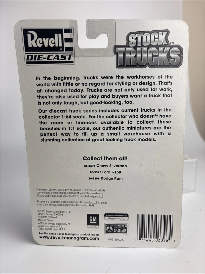 Revell Stock Trucks Die-Cast 1:64 Red Dodge Ram Issue #91 NIP - Image 3 of 3