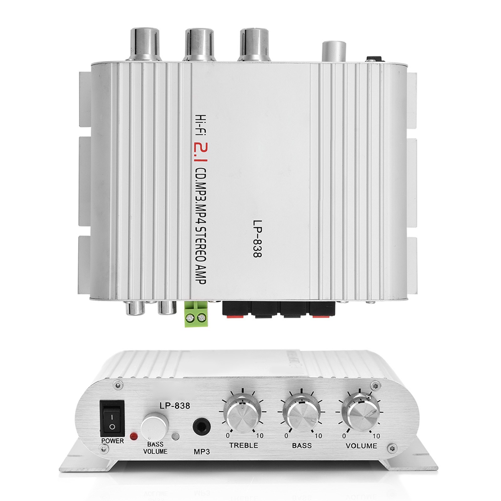 Mini HiFi Stereo Amplifier With 15W Output For Car Home