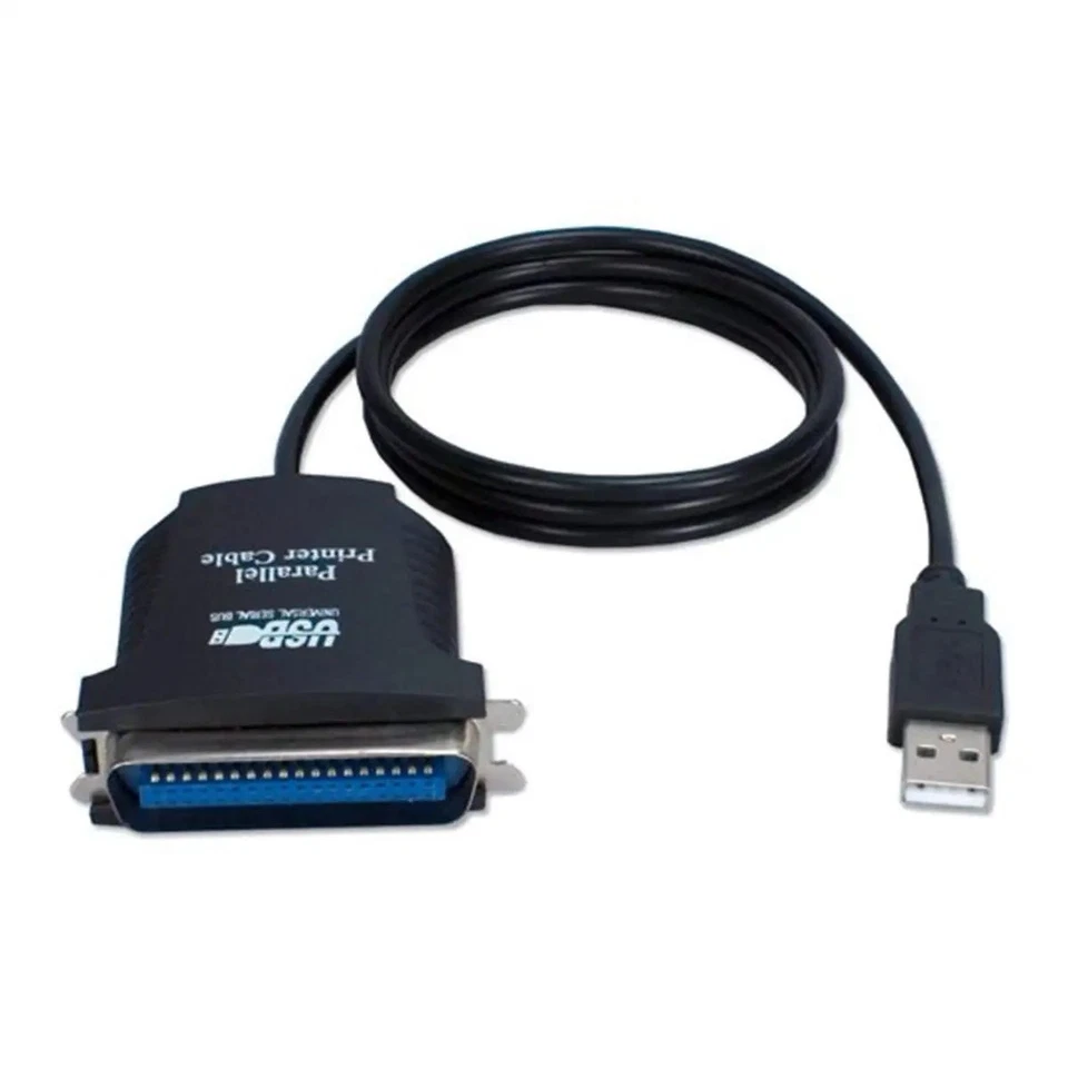 IEEE 1284 Parallel Printer Cable USB to PC, Laptop, 36-Pin Printer Cable - Image 2 of 4